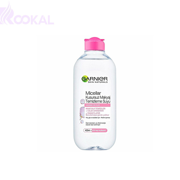 محلول پاک کننده آرایش صورت گارنیه مدل Skin Naturals